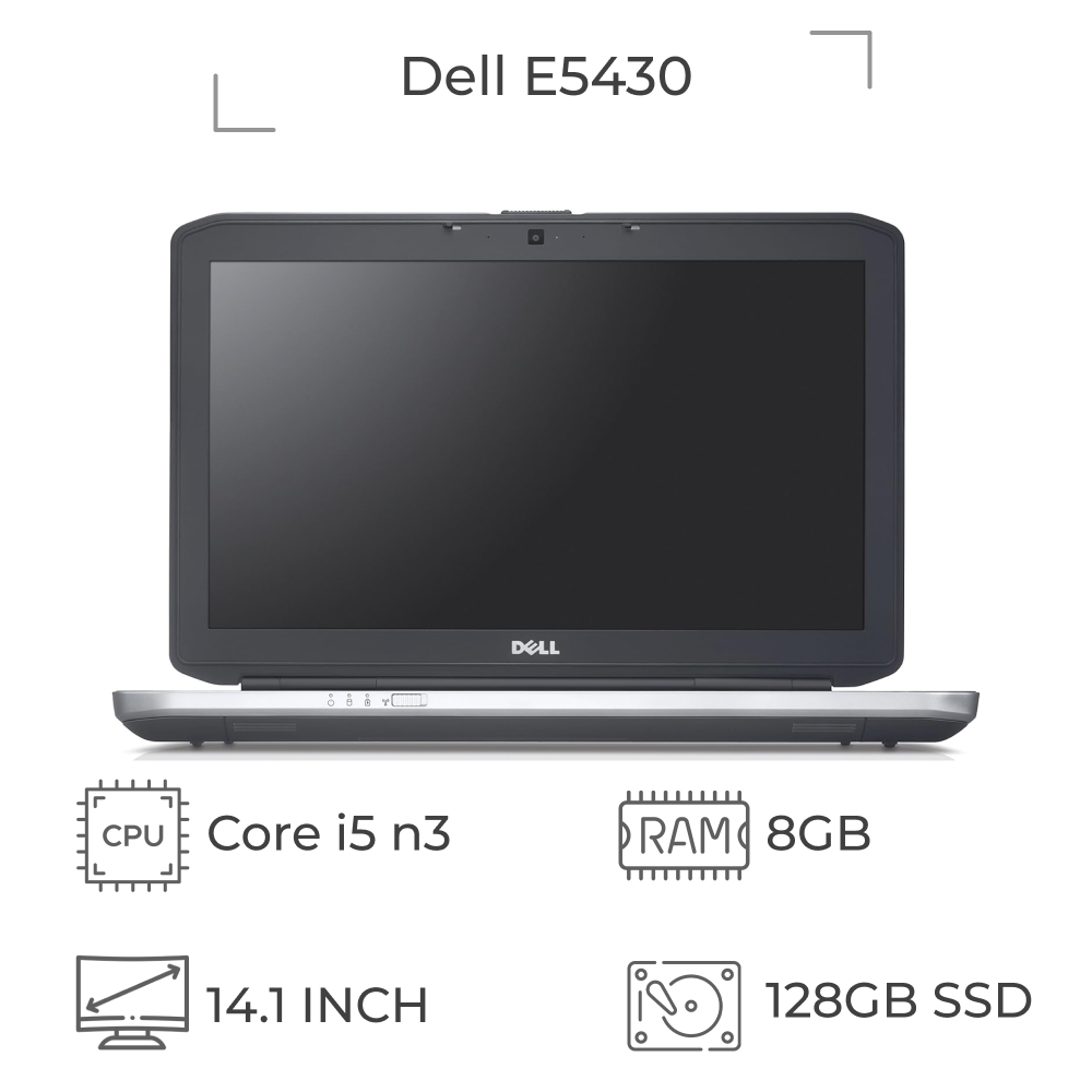 لپ‌تاپ استوک Dell Latitude E5430 (i5-3th gen)
